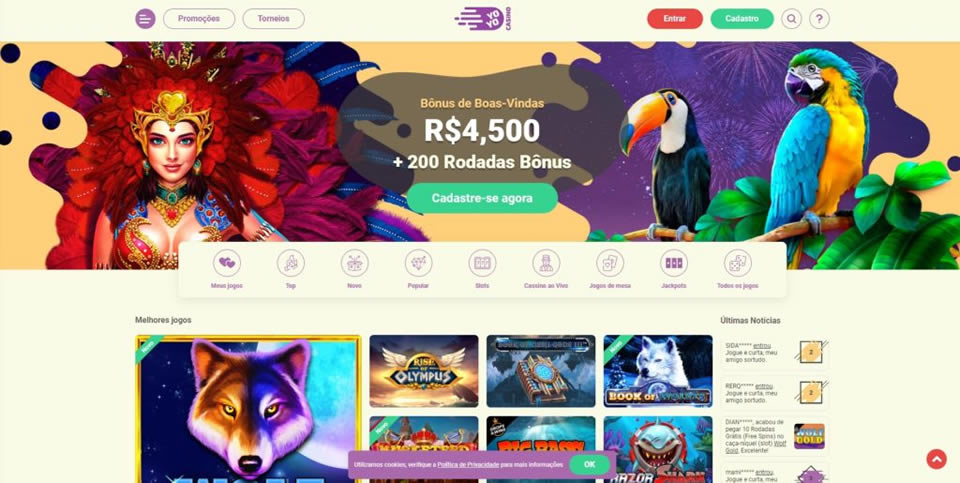 As condições para o site de slots de pontos grátis instantâneos são simples