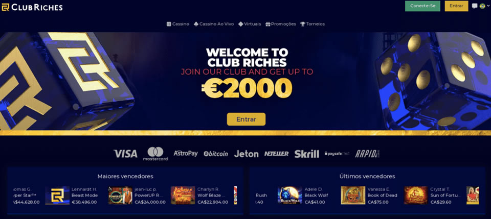 site traz jogos produzidos pelos principais fornecedores do mercado, como NetEnt, Microgaming, Evolution Gaming e Playtech. Além das slot machines, o casino também oferece os melhores jogos de bingo online, desde os jogos mais tradicionais aos mais populares.